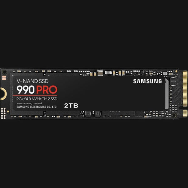 حافظه SSD M.2 سامسونگ 990PRO NVMe  ظرفیت 2 ترابایت استوک  ( هلت: کامل )