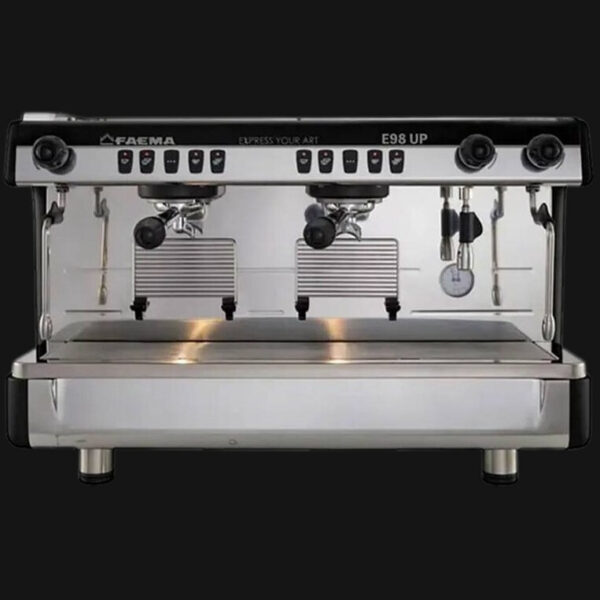 اسپرسوساز صنعتی Faema E98 UP – مدل فول اتومات دو گروپ (Tall Cup)