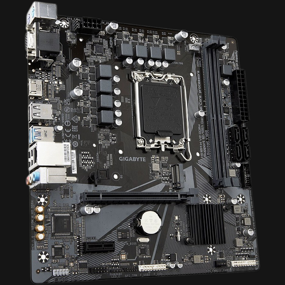 GIGABYTE H610M-H V2 DDR4۳ - Edited