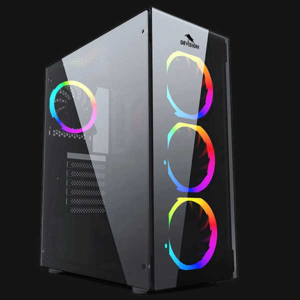 کیس کامپیوتر دیویژن مدل NIGHT HUNTER