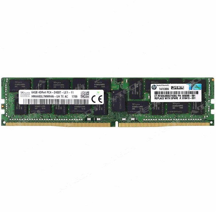 ۶۴ گیگابایت ۲۴۰۰ سرور اچ پی DDR4